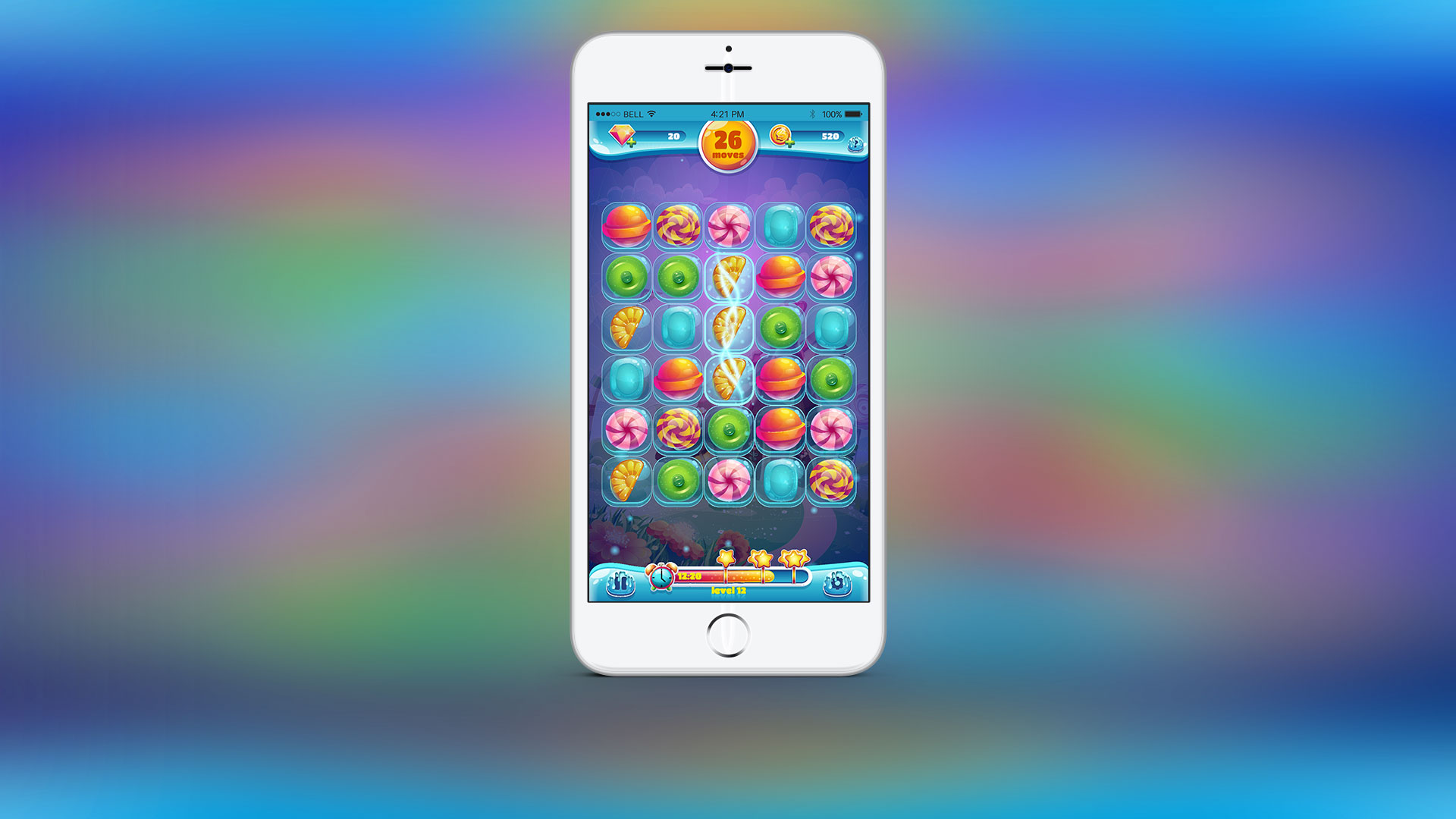 Sweet World Game Gameplay Screenshot Jewels Quest Candy Crush